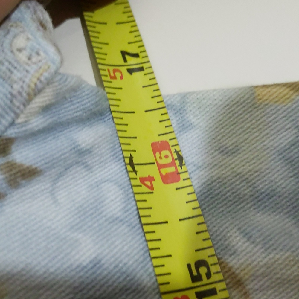 Apanage| Floral Cotton Denim Look Button Up Jacket With Front Pockets - Picture 13 of 13